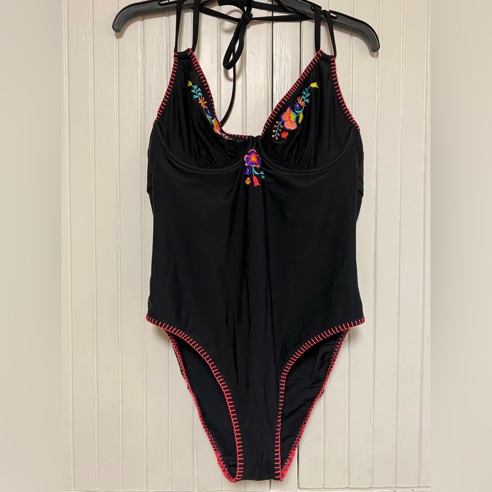 Figleaves Embroiled full-piece swimsuit